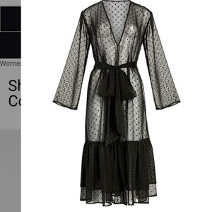 Express Sheer dot coverup